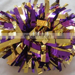 Metallic Cheer Pom Poms thumbnail-1