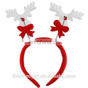 Christmas Reindeer Headband Head Bopper Plastic Headband thumbnail-2