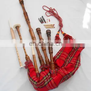 Scottish Highland Bagpipe Rosewood Full Functional thumbnail-1