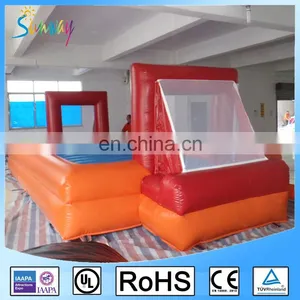 Sunway Outdoor Kids N Adults Inflatable Football Field for Sale Price From China Inflatable Football Cour thumbnail-3
