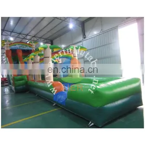 Palm Inflatable Water Slide/long Inflatable Water Slide thumbnail-1