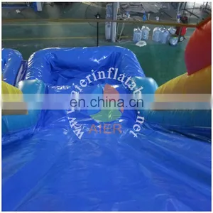 2017 Aier Hot Sale Long Tunnel Water Inflatable Slide thumbnail-6
