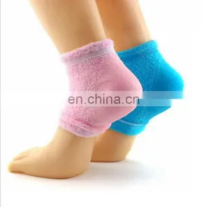 Moisturizing Heel Socks With Gel to Heal Dry Cracked Heels #HG-05 thumbnail-1
