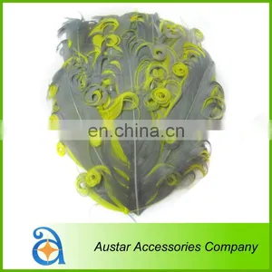 Beautiful! Baby Curly Feather Pad for DIY Headband Flower Hair Accessorie for Christmas thumbnail-1