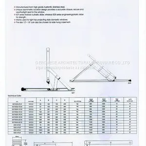 Hinge, Friction Stay, thumbnail-2