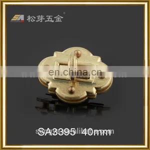 Customized Design Handbag Hardware Twist Lock, Plated Metal Lock For Handbag Accesories thumbnail-2