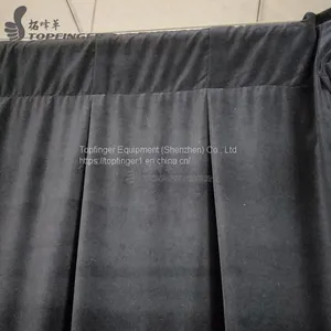 Pipe and Drape System 350g/ Sqm Velvet Portable Backdrop Fabric Heavy Draping on Stand thumbnail-1