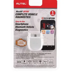 Wholesale Price Autel AP200 Bluetooth OBD2 Scanner Code Reader Full Systems Diagnoses AutoVIN TPMS IMMO Family DIYers PK MX808 thumbnail-5