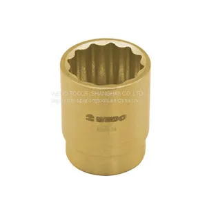 WEDO Non Sparking Aluminum Bronze 3/8 Drive Socket thumbnail-3