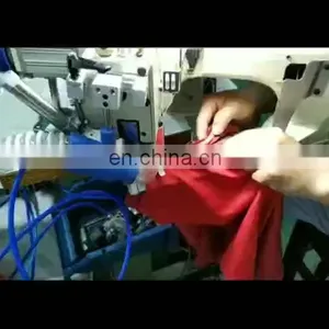 HM6200D Direct Drive 4 Needle 6 Thread Flat-seamer Sewing Machine thumbnail-1