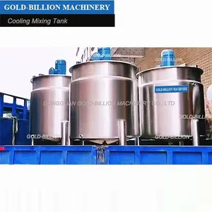 Cooling Mixing Tank,Chemical Mixing Tank,Industrial Liquid Mixing Tank thumbnail-2