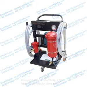 Hydraulic Oil Vacuum Filter Cart for Wood Working Powder Coating Metallurgy Customized Mobile High-precision Filtration thumbnail-2