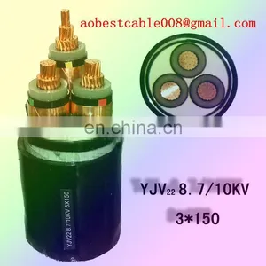 VDE Certificate 3x150 Copper Armoured Power Cable thumbnail-4