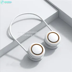 Bladeless Mini Neckband Fan Popular Promotional Gifts in Summer thumbnail-2