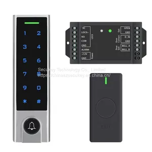 Secukey Wireless Access Kit Waterproof 433MHz Access Control Keypad Kit RFID Touch Keypads thumbnail-1