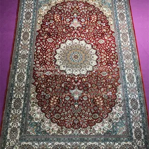 Yamei Lagend Persian Silk Carpet and Rug 3x5ft thumbnail-1