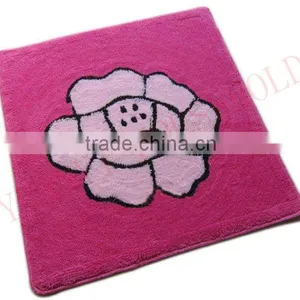 Red Design Bath Mat Non Slip thumbnail-1