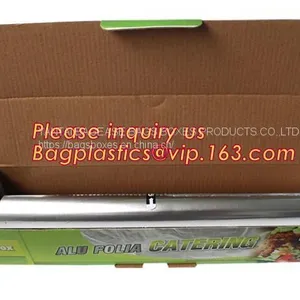 Commercial Grade Grilling Foil Wrap For Cooking, Roasting, BBQ, Baking, Catering With One-Side Nonstick Coating thumbnail-4