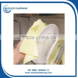 High Quality CE Certificated Household Spunlace Nonwoven Dish Towel thumbnail-1