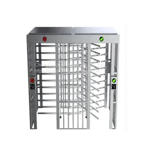 Full Height Dual Lane Rotor Turnstile/ Full Height Automatic Turnstile/ Motorised Double Full-height Turnstile thumbnail-3