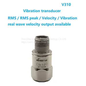 V310 Series Industry Vibration Transducer, IEPE Sensor,Vibration Real Wave Velocity, RMS, RMS Peak thumbnail-1