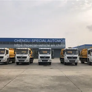 Heavy Duty Dongfeng 4*2 Sewage Cleaning Truck/Vacuum Suction Truck thumbnail-2