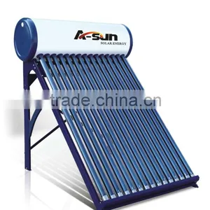 2013 Regular Vacuum Tube Solar Hot Water Heater System thumbnail-1