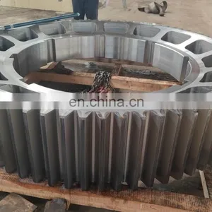 China Hot Sales Factory Manufacturer Metal Gear Wheel Large Gear Ring Girth Gear thumbnail-4