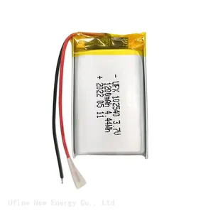 China Battery Manufacturer Supply Rechargeable UFX 102540 3.7V 1200mAh Li-Polymer Battery For Beauty Device thumbnail-1