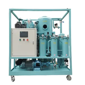 3000lph Portable Transformer Oil Filter Plant Dielectric Oil Filtration Equipment With Oil Tester thumbnail-1