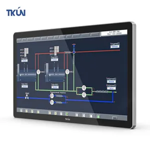 TKUN 21.5inch Multi-touch Screen All-in-one Machine Machine Factory I3/i5/i7 1920*1080 With RS232 LAN SIM Card Slot thumbnail-1