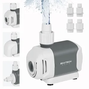 Boxtech Aquarium Water Pump, 1500L/H 25W Adjustable Ultra Quiet Fountain Water Pump With Filter for Aquarium thumbnail-1