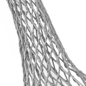 Stainless Steel Rope Mesh for Backpack and Bag Anti Falling Dropring Mesh Inox Cable Net Anti-theft Black Oxide Rope Netting thumbnail-6