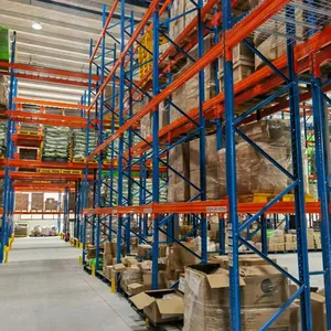 Heavy Duty High Position Beam Type Warehouse High Rack Storage Rack Warehouse Thickening Bearing Beam Type Rack thumbnail-2