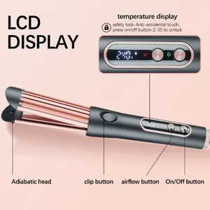 Electric Curling Iron/cold Air Styling Straightener/dual-purpose Curling and Straightening Board Clamp（Wechat:13510231336） thumbnail-2
