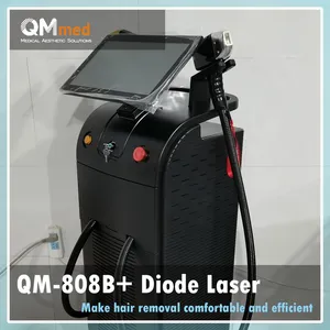 QM-808B+ Triple Wavelength 755nm 808nm 1064nm Diode Laser Hair Removal Machine for Salon thumbnail-4