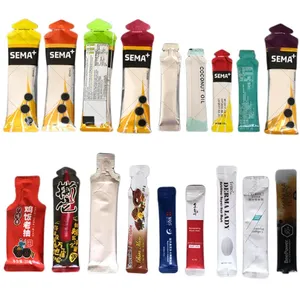30-50 Bag/Min Irregular Shaped Sachet Pouch Packing Machine for Jelly Honey Liquid Juice thumbnail-4