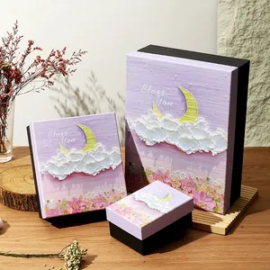 Paper Packaging Gift Box With Lid thumbnail-2