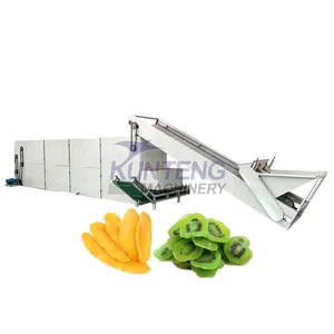 Oat Grass Mango Apricot Moringa Leaves Mesh Belt Drying Machine EPC thumbnail-1