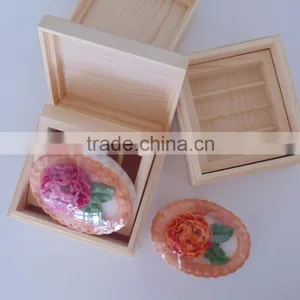 Unfinished Design Gift and Storage Use Wood Packaging Soap Rack Small Wooden Boxes Wholesale Supplier's Choice thumbnail-1