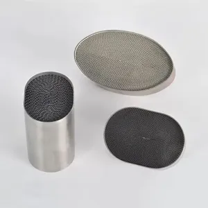 New Factory Direct OEM ODM 200 Cell Catalytic Converter Honeycomb Filter Three Way Catalyst Euro V Stainless Steel for Auto thumbnail-1