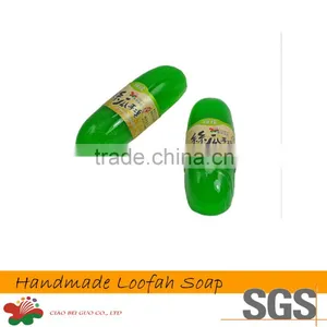 Wholesale Laundry Bar Soap Lemon Loofah Handmade Soap thumbnail-1