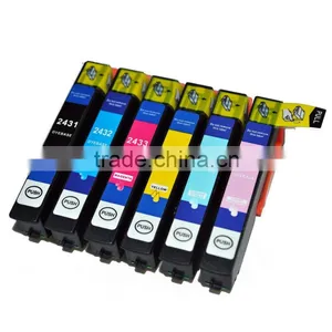 Refillable Ink Cartridge 2431/2432/2433/2434/2435/2436 for Epson XP-750/850 thumbnail-1