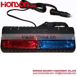 Red Blue Warning Grille Vehicle Surface Mount Warning Light HVX-01 thumbnail-2