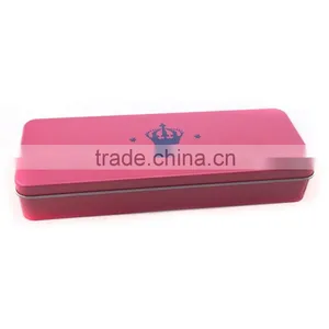 Promotional Rectangular Shaped Metal Tin Can,tin Can Pencil Case Package thumbnail-1