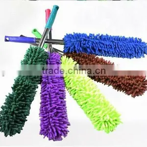 Cleaning Chenille Car Duster,Orange Microfiber Cleaning Duster thumbnail-1