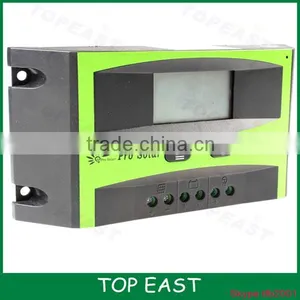 New 12V/24V60A PWM Solar Charger Controller, Solar Light Controller With LCD Display thumbnail-1