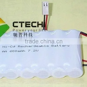 NICD AA 600mah Battery Pack thumbnail-1