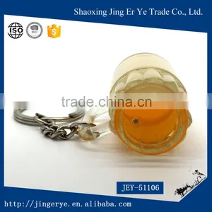 Mini Beer Glass Shaped Acrylic Keychain thumbnail-6