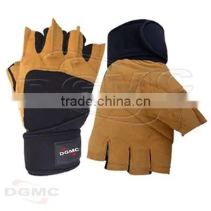 Power Lifting Weightlifting Gym Training Gloves thumbnail-1
